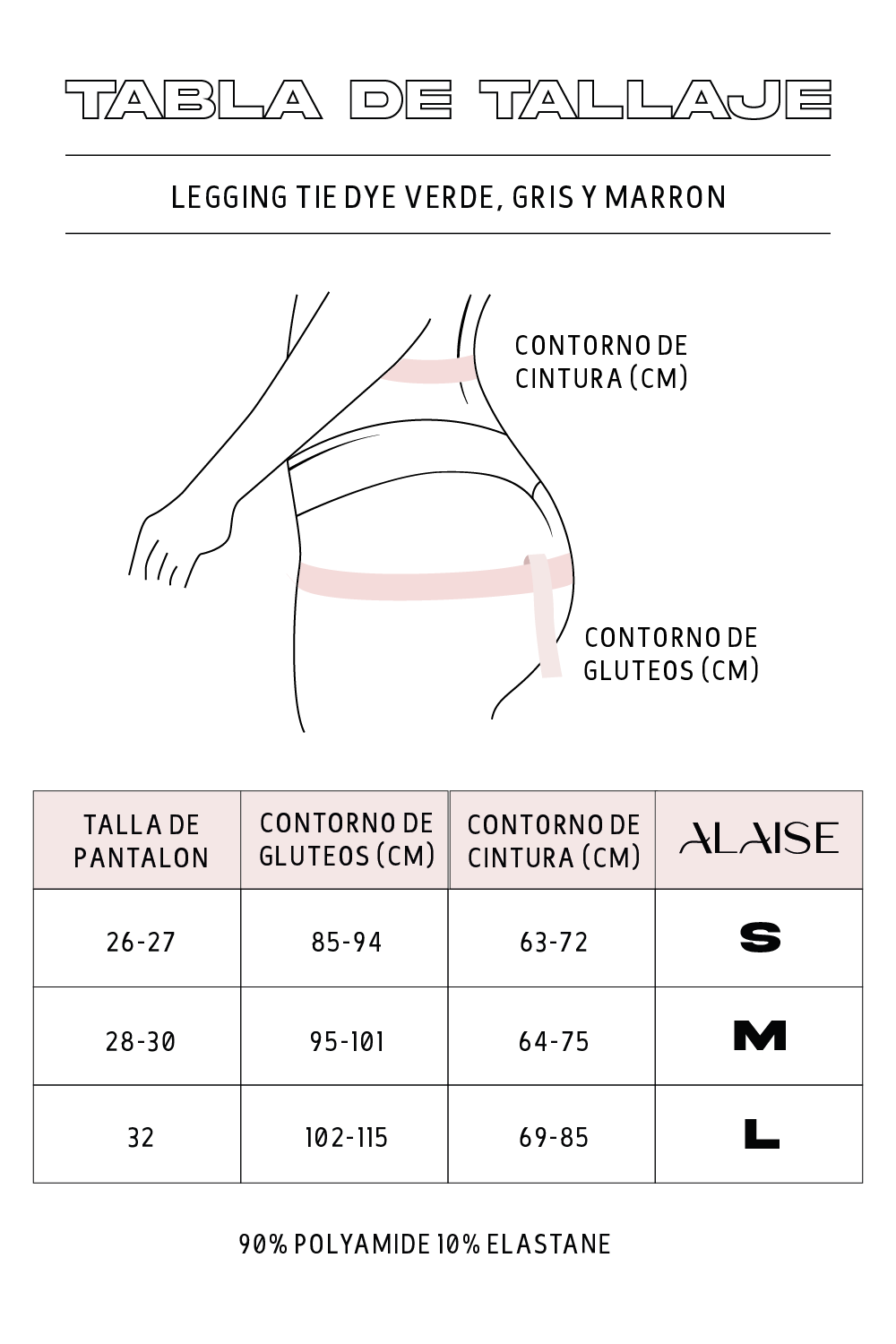 Legging Tie Dye Gris