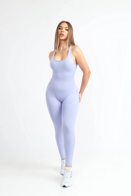 Enterizo Leggin Lila Claro