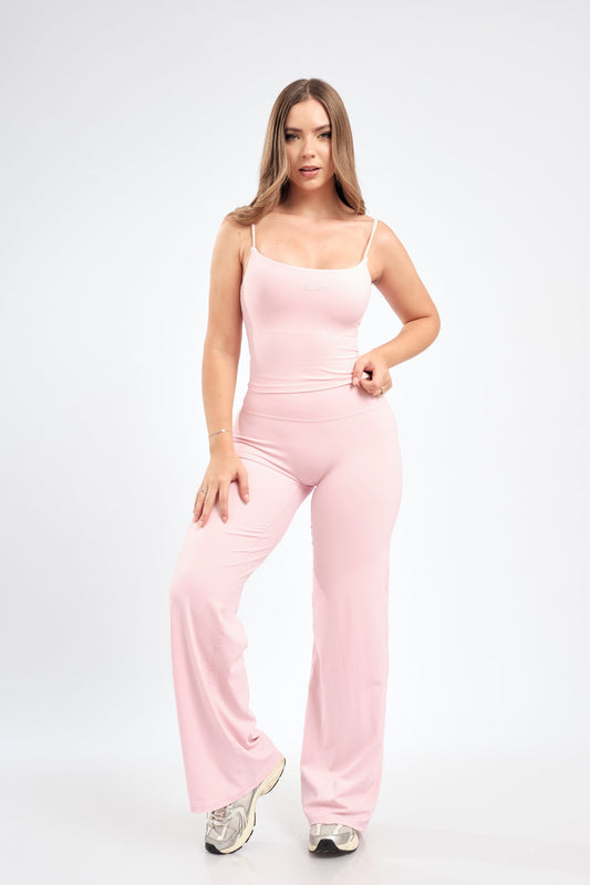 Conjunto Signature Top Tiras Rosa