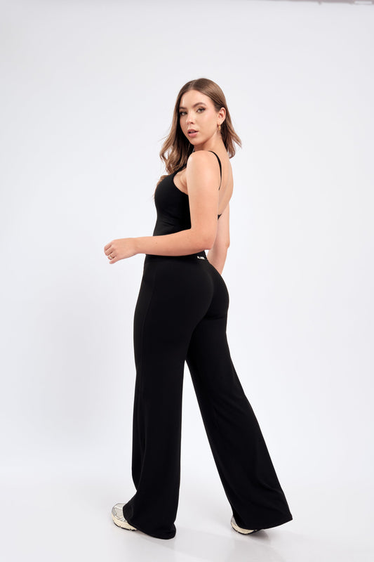 Conjunto Signature Top Tiras Negro