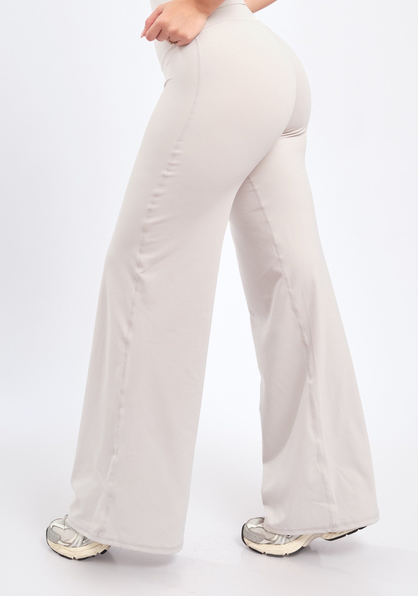 Leggings V-pant Signature Hueso