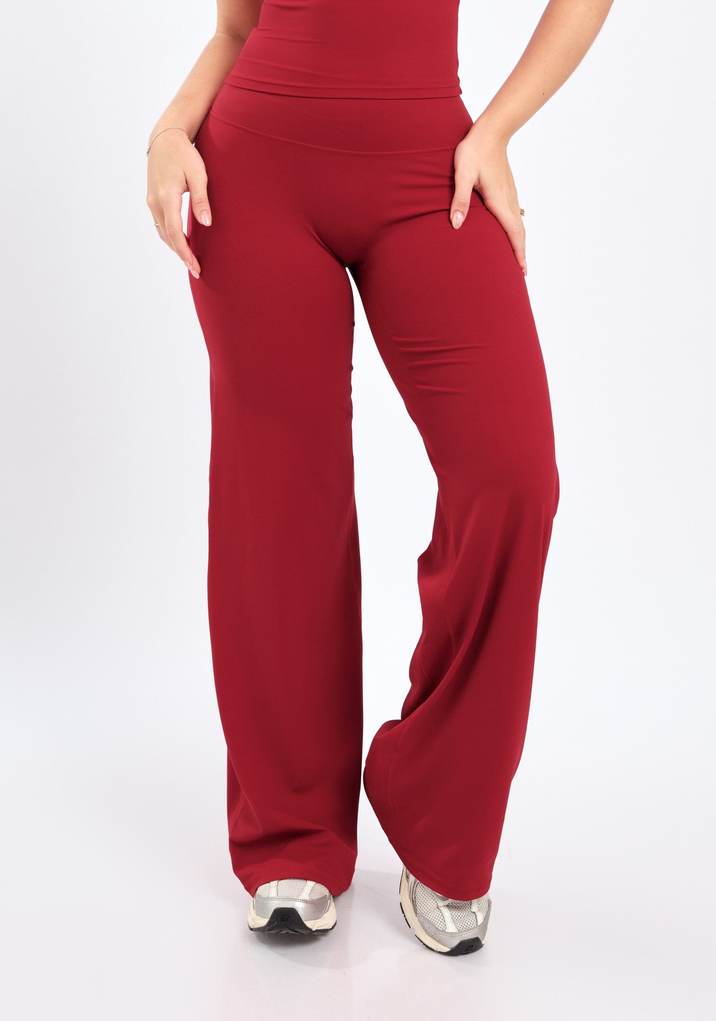 Leggings V-pant Signature Rojo