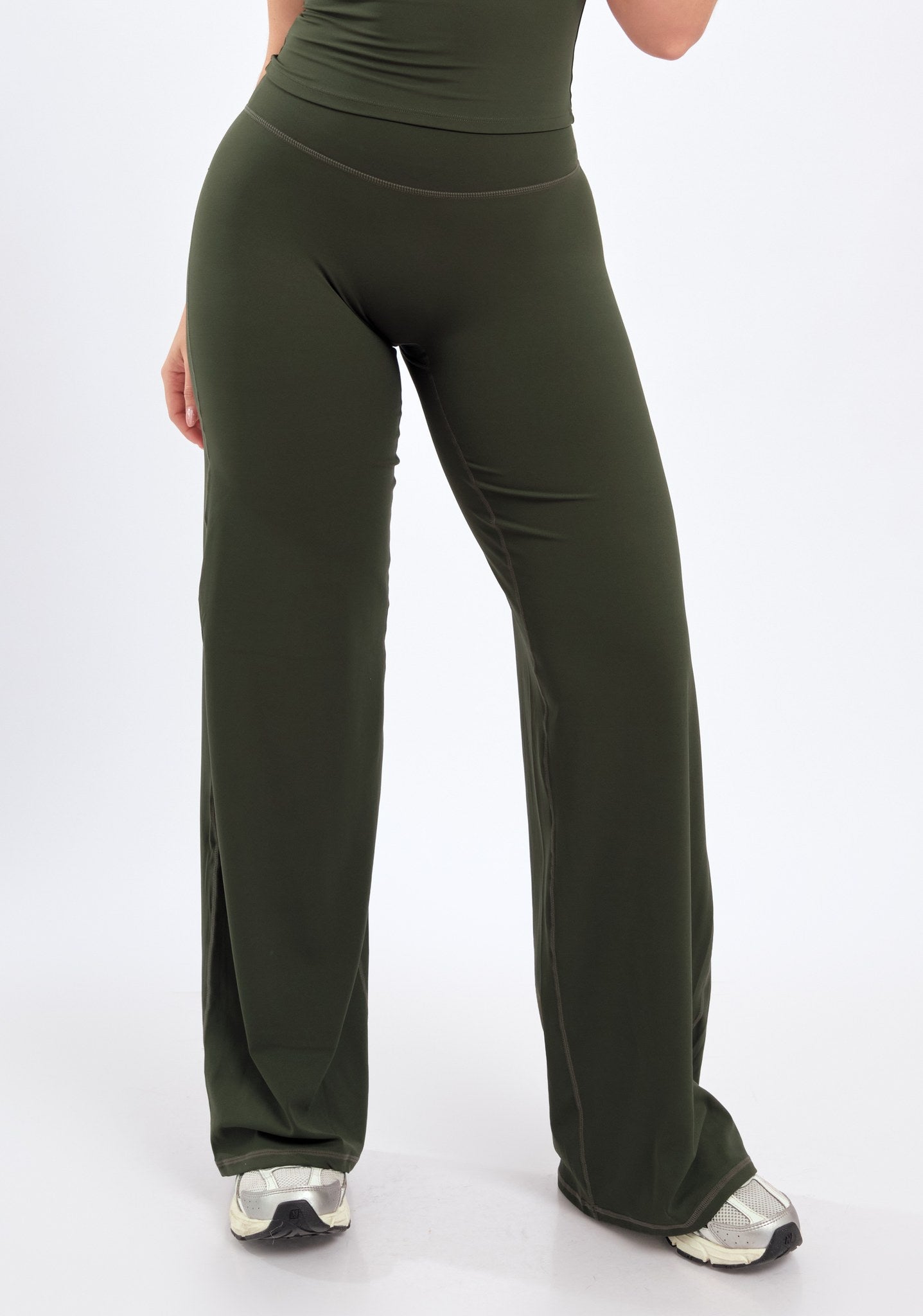 Leggings V-pant Signature Verde Olivo
